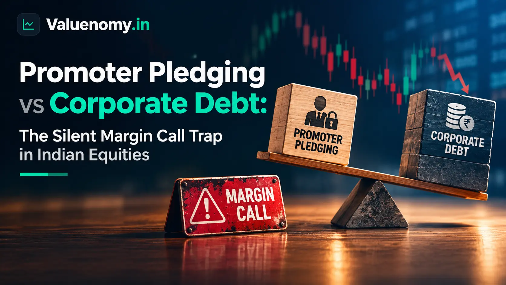 Promoter Pledging vs Corporate Debt: The Silent Margin Call Trap in Indian Equities