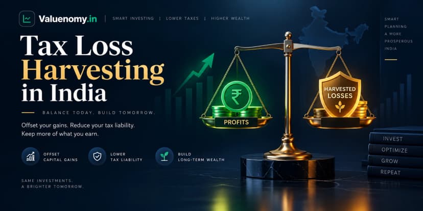 Tax Loss Harvesting in Indian Stock Market: Complete Guide to Offset Capital Gains